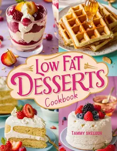 LOW-FAT DESSERTS COOKBOOK: Indulge Like Royalty, Low-Fat Desserts That Taste Too Good to Be True!