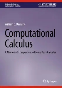 Computational Calculus: A Numerical Companion to Elementary Calculus (Synthesis Lectures on Mathematics & Statistics)