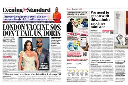 London Evening Standard – January 06, 2021