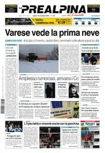 La Prealpina - 18 Novembre 2019