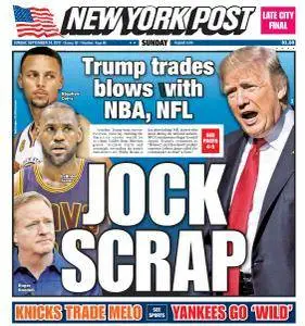 New York Post - September 24, 2017