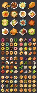 Food Icons Vector 7