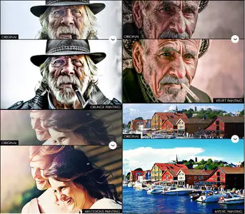 GraphicRiver - 20 Realistic Painting Photoshop Actions Vol.2