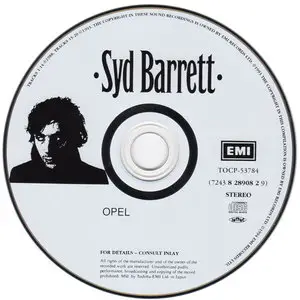 Syd Barrett - Opel (1988) [Toshiba - EMI TOCP-53784, Japan]