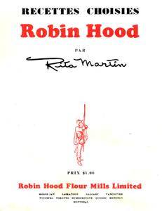 Rita Martin, "Recettes choisies Robin Hood" (repost)