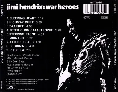 Jimi Hendrix - War Heroes (1972)