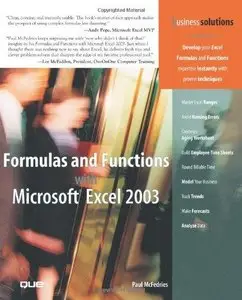 Formulas and Functions with Microsoft Excel 2003 (Repost)