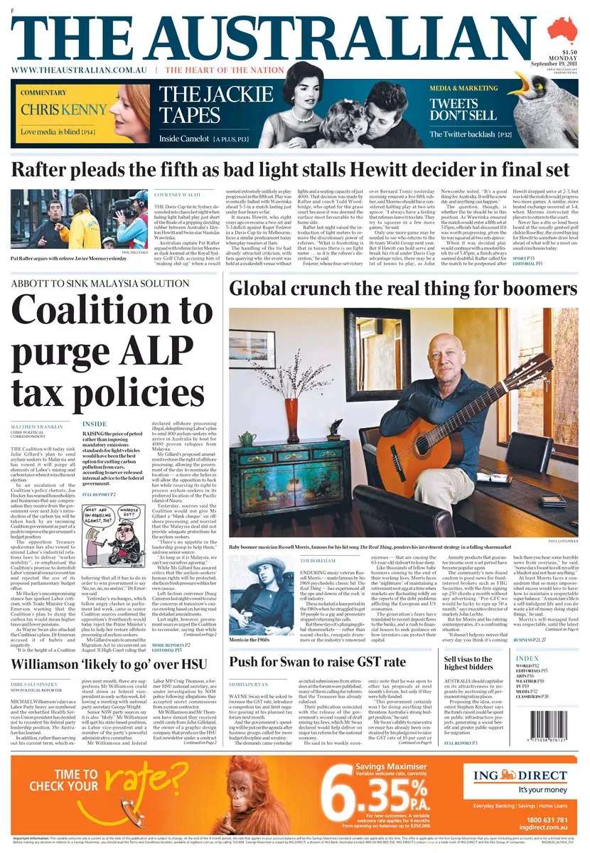 The Australian (19.09.2011)
