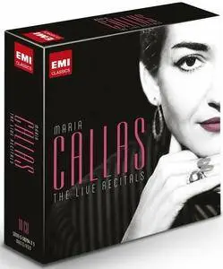 Maria Callas – The Live Recitals: Box Set 10CDs (2012) Re-up