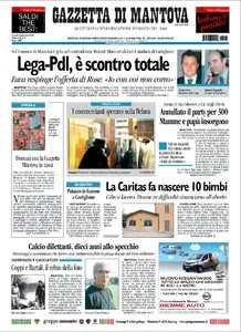 LA GAZZETTA DI MANTOVA DEL 04 GENNAIO 2010