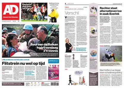 Algemeen Dagblad - Woerden – 22 november 2017