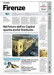 la Repubblica Firenze - 1 Marzo 2019