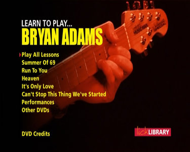 Learn To Play Bryan Adams