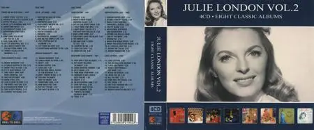 Julie London - Julie London Vol.2 - Eight Classic Albums (2019) {4CD, Compilation, Reissue, Remastered}