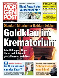 Hamburger Morgenpost vom 28 August 2010