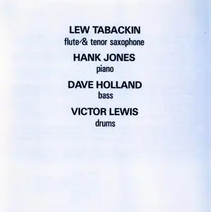 The Lew Tabackin Quartet - Desert Lady (1990) {Concord Jazz}