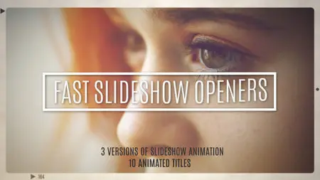 Fast Slideshow Openers - Project for After Effects (VideoHive)