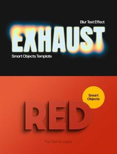 3D Text Effects for Photoshop PSD