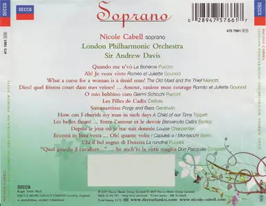 Nicole Cabell - Soprano (2007)