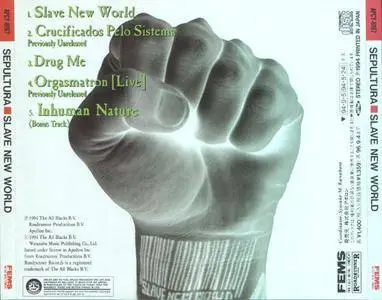 Sepultura - Slave New World (Japan CD5) (1994) {Roadrunner}