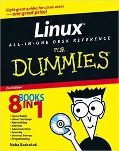 Linux All-in-One Desk Reference For Dummies (2nd Edition)