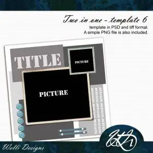 Welli Design Two in one – template 6