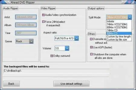 Ahead DVD Ripper v3.2.1