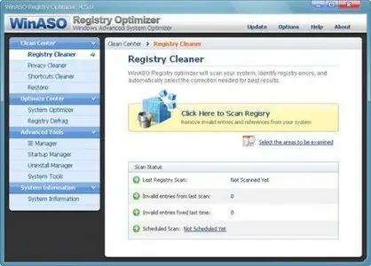 WinASO Registry Optimizer 4.5.1 Portable