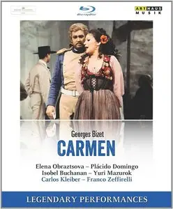 Carlos Kleiber, Orchestra of the Wiener Staatsoper, Elena Obraztsova, Placido Domingo - Bizet: Carmen (2015/1978) [Blu-Ray]