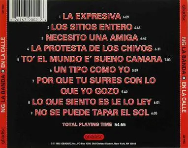 NG La Banda - En La Calle (1992) {Qbadisc}