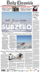 Daily Chronicle, 27. January 2014