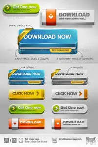 GraphicRiver 3D Web Buttons V1