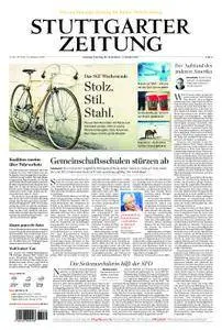 Stuttgarter Zeitung Stadtausgabe (Lokalteil Stuttgart Innenstadt) - 30. September 2017