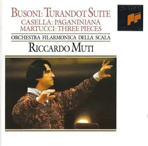 Busoni, Turandot Suite · Casella, Paganiniana · Martucci,  Three Pieces