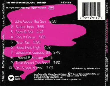 The Velvet Underground - Loaded (1970) {1987 Warner Special Products} **[RE-UP]**