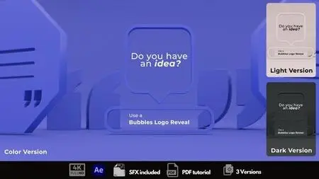 Bubbles Logo Reveal 50030502