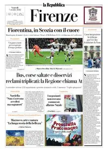 la Repubblica Firenze - 7 Ottobre 2022