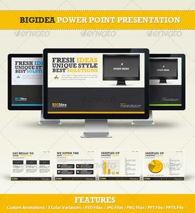 GraphicRiver BIGIdea Power Point Presentation
