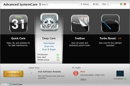 Advanced SystemCare Pro 5.2.0.222 Final Portable