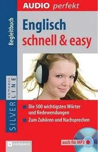 Englisch schnell & easy: Vokabeltrainer / Wortschatztrainer auf CD mit Begleitbuch (repost)