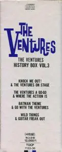 The Ventures - History Box, Vol. 3 (1992) {4CD Set, Liberty ‎Japan TOCP-7133~36 rec 1965-1967}