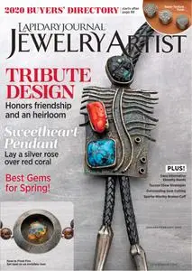 Lapidary Journal Jewelry Artist  - January 2020