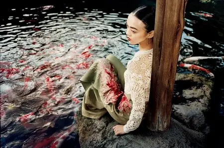 Rila Fukushima by Tom Craig for Vogue Japan June 2015