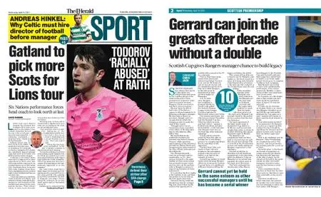 The Herald Sport (Scotland) – April 14, 2021