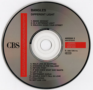Bangles - Different Light (1986, reissue 1989)