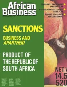 African Business English Edition - November 1985