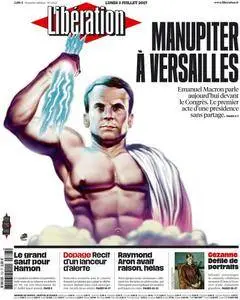 Libération du Lundi 3 Juillet 2017