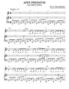 Mean girls - apex predator – Misc Soundtrack (Piano Vocal)
