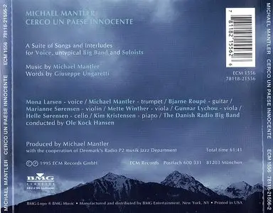 Michael Mantler - Cerco Un Paese Innocente (1995) {ECM 1556}