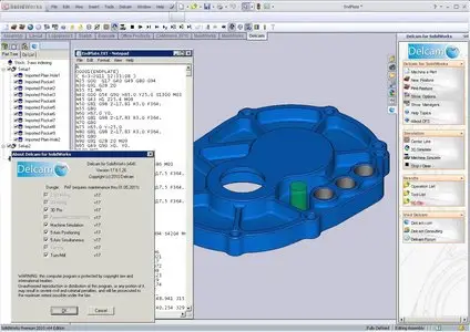Delcam 17.8.1.26 for SolidWorks 2010-2011